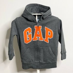 Baby Gap Zip Up Logo Hoodie